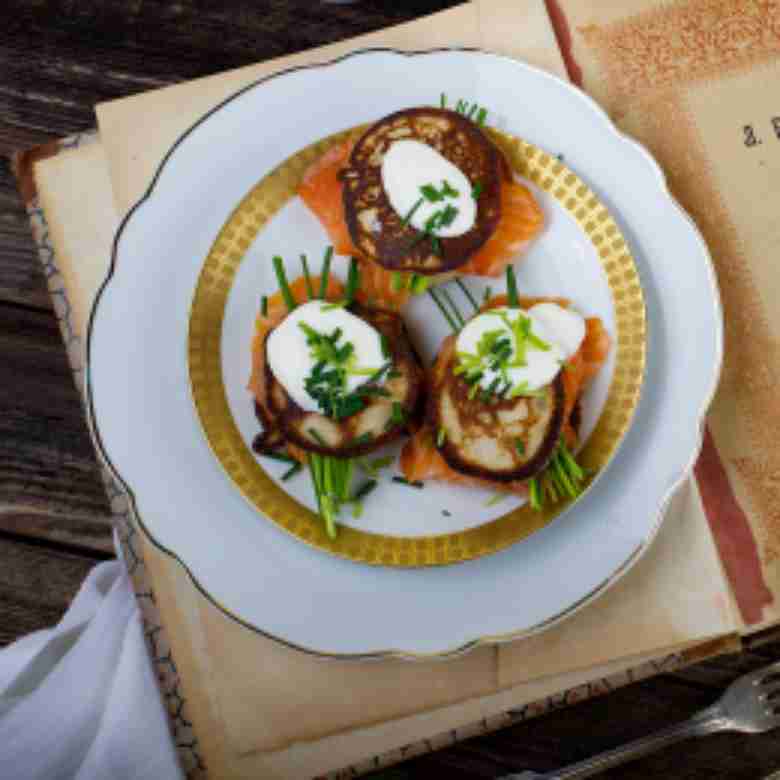 Blinis, Pfannkuchen